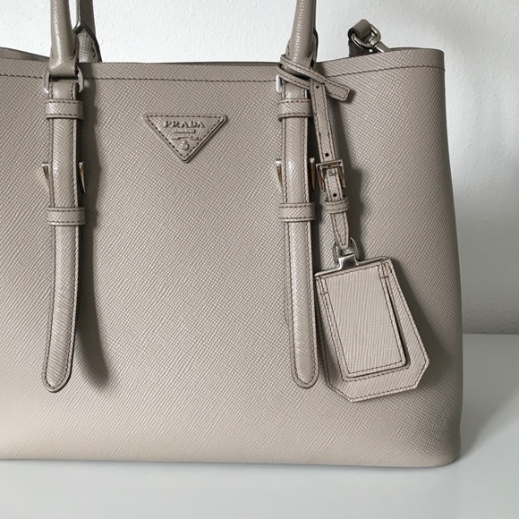 (relisted) Prada Small Saffiano Leather Double Bag - Picture 3 of 15